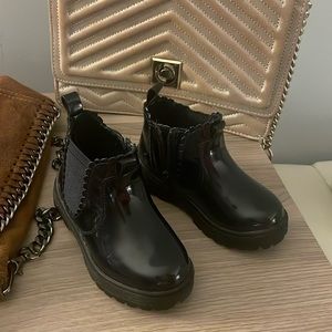 Zara girls boots color navy